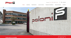 Desktop Screenshot of poloni.it